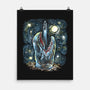 Starry Falcon-None-Matte-Poster-zascanauta