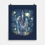 Starry Falcon-None-Matte-Poster-zascanauta