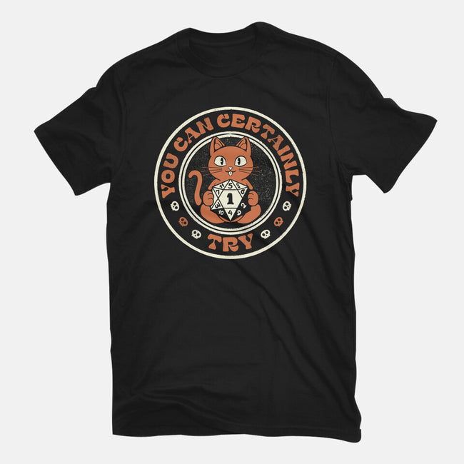 You Can Certainly Try RPG Cat-Youth-Basic-Tee-tobefonseca