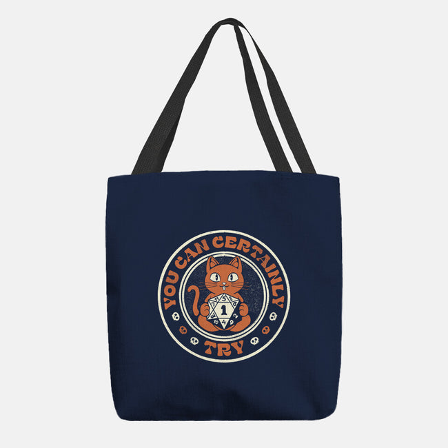 You Can Certainly Try RPG Cat-None-Basic Tote-Bag-tobefonseca