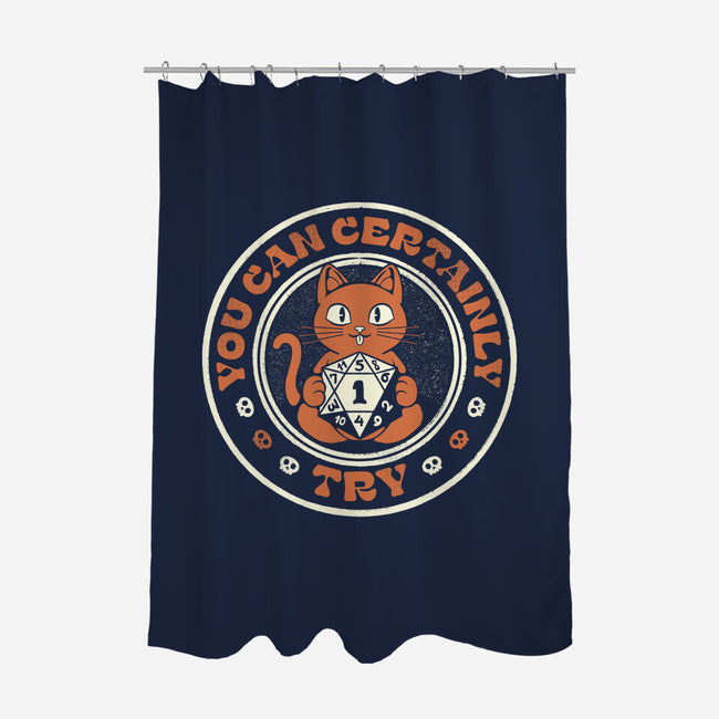 You Can Certainly Try RPG Cat-None-Polyester-Shower Curtain-tobefonseca