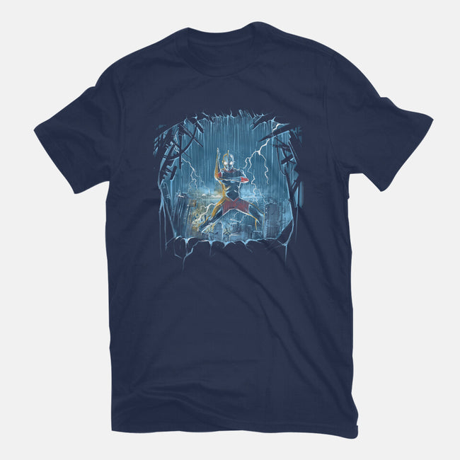 Protector Of The City-Womens-Fitted-Tee-zascanauta