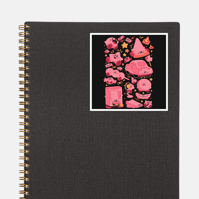 Pink Overload-None-Glossy-Sticker-Arigatees