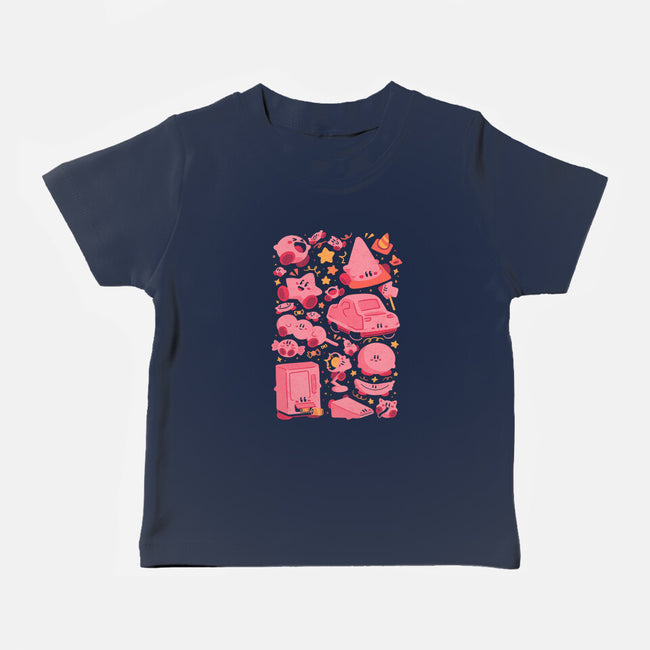 Pink Overload-Baby-Basic-Tee-Arigatees