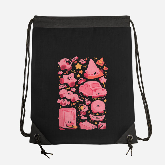 Pink Overload-None-Drawstring-Bag-Arigatees