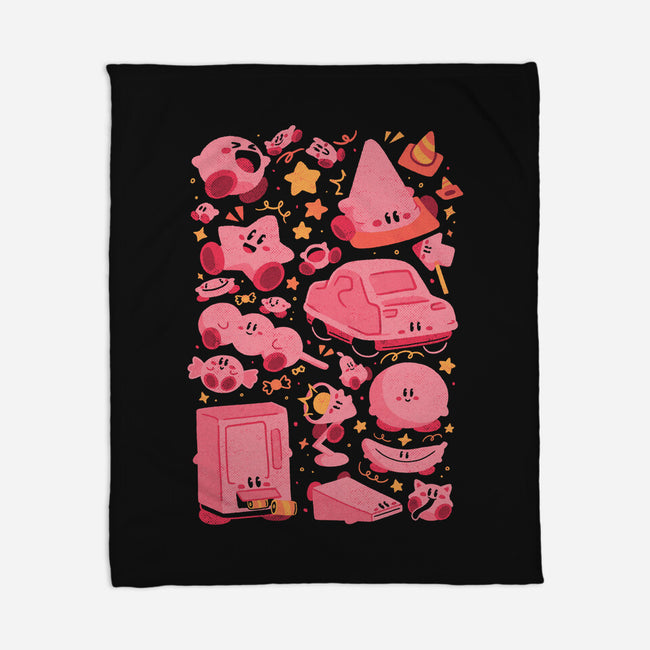 Pink Overload-None-Fleece-Blanket-Arigatees