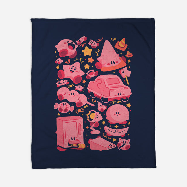 Pink Overload-None-Fleece-Blanket-Arigatees