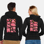 Pink Overload-Unisex-Zip-Up-Sweatshirt-Arigatees