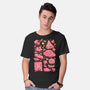 Pink Overload-Mens-Basic-Tee-Arigatees
