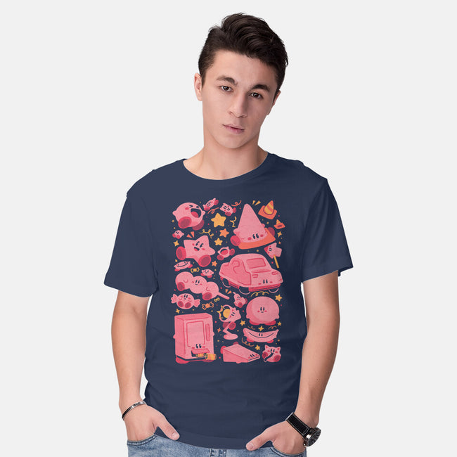 Pink Overload-Mens-Basic-Tee-Arigatees
