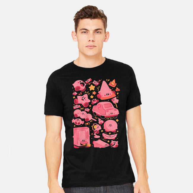 Pink Overload-Mens-Heavyweight-Tee-Arigatees