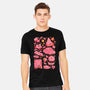 Pink Overload-Mens-Heavyweight-Tee-Arigatees