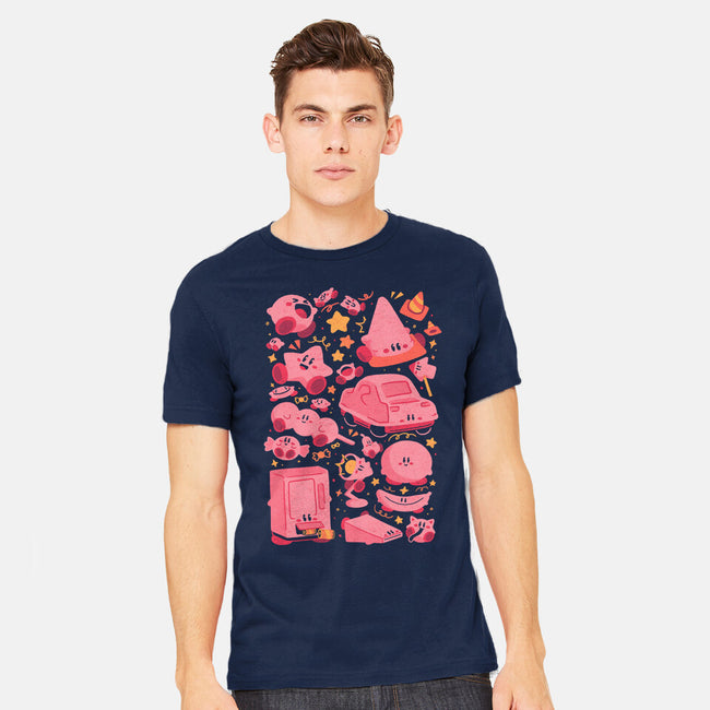 Pink Overload-Mens-Heavyweight-Tee-Arigatees