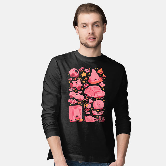Pink Overload-Mens-Long Sleeved-Tee-Arigatees