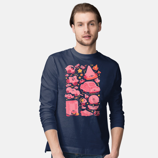 Pink Overload-Mens-Long Sleeved-Tee-Arigatees