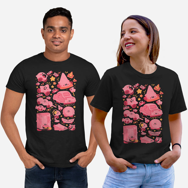 Pink Overload-Unisex-Basic-Tee-Arigatees
