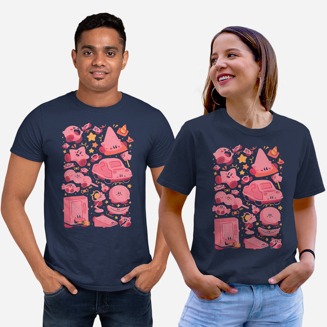 Pink Overload-Unisex-Basic-Tee-Arigatees