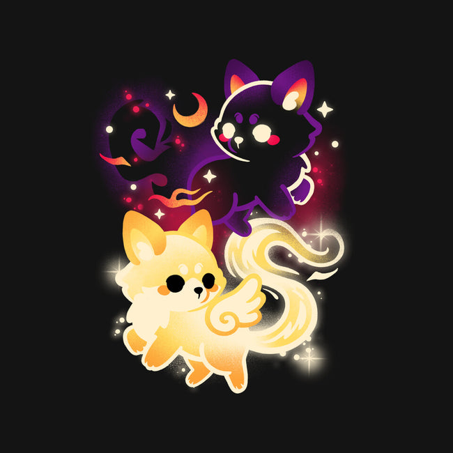 Night And Day Foxes-Unisex-Baseball-Tee-NemiMakeit