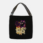 Night And Day Foxes-None-Adjustable Tote-Bag-NemiMakeit