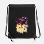 Night And Day Foxes-None-Drawstring-Bag-NemiMakeit