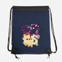 Night And Day Foxes-None-Drawstring-Bag-NemiMakeit