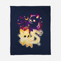 Night And Day Foxes-None-Fleece-Blanket-NemiMakeit