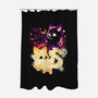 Night And Day Foxes-None-Polyester-Shower Curtain-NemiMakeit