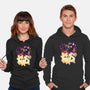 Night And Day Foxes-Unisex-Pullover-Sweatshirt-NemiMakeit