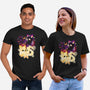 Night And Day Foxes-Unisex-Basic-Tee-NemiMakeit