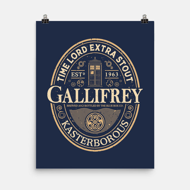 Time Lord Stout-None-Matte-Poster-retrodivision