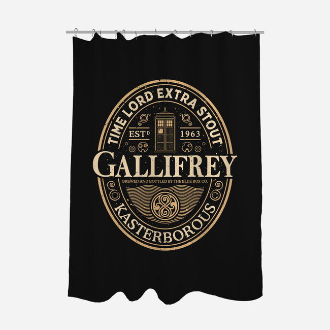Time Lord Stout-None-Polyester-Shower Curtain-retrodivision