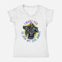 Join The Evil Army-Womens-V-Neck-Tee-glitchygorilla