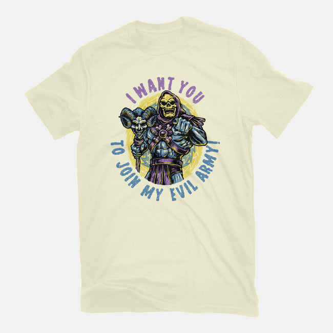 Join The Evil Army-Mens-Basic-Tee-glitchygorilla