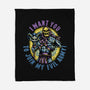 Join The Evil Army-None-Fleece-Blanket-glitchygorilla