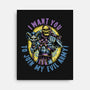 Join The Evil Army-None-Stretched-Canvas-glitchygorilla