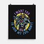 Join The Evil Army-None-Matte-Poster-glitchygorilla