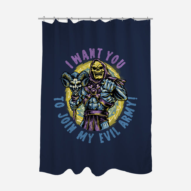 Join The Evil Army-None-Polyester-Shower Curtain-glitchygorilla