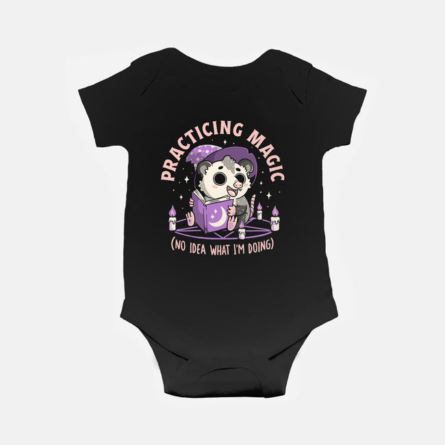 Practicing Magic-Baby-Basic-Onesie-koalastudio