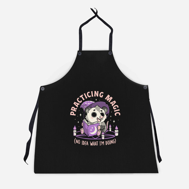 Practicing Magic-Unisex-Kitchen-Apron-koalastudio