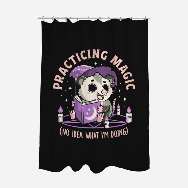 Practicing Magic-None-Polyester-Shower Curtain-koalastudio