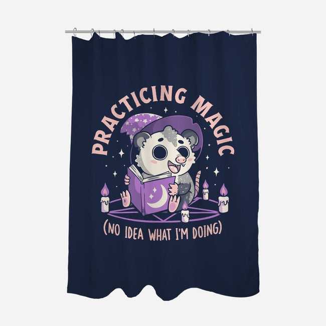 Practicing Magic-None-Polyester-Shower Curtain-koalastudio