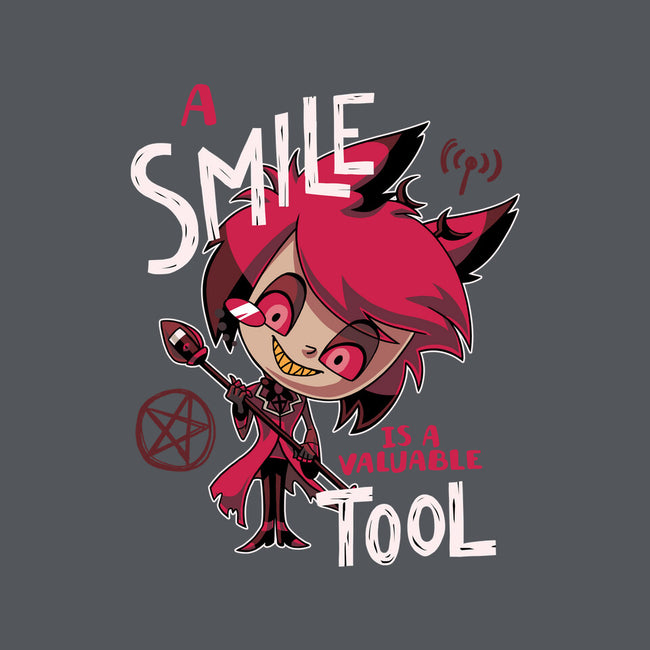 A Smile-Unisex-Crew Neck-Sweatshirt-Geekydog
