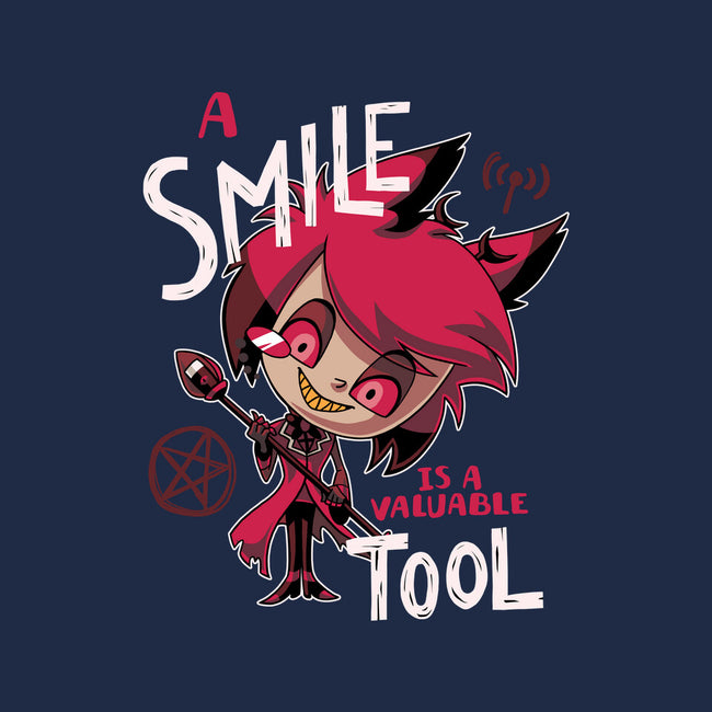 A Smile-Womens-Racerback-Tank-Geekydog