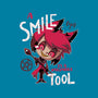 A Smile-Womens-Basic-Tee-Geekydog