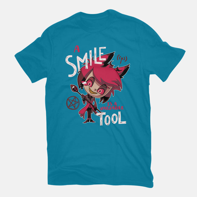 A Smile-Unisex-Basic-Tee-Geekydog