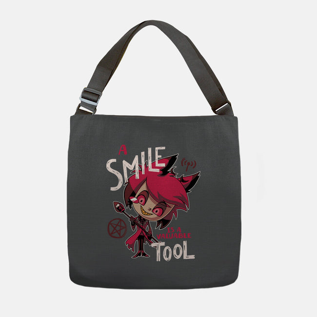 A Smile-None-Adjustable Tote-Bag-Geekydog
