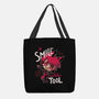 A Smile-None-Basic Tote-Bag-Geekydog