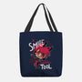 A Smile-None-Basic Tote-Bag-Geekydog
