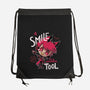 A Smile-None-Drawstring-Bag-Geekydog