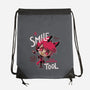 A Smile-None-Drawstring-Bag-Geekydog